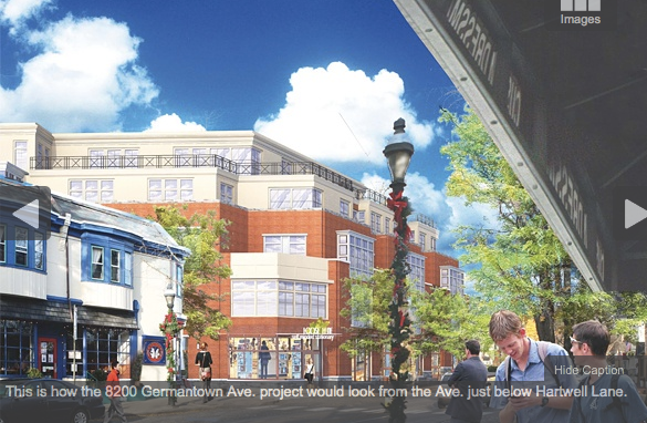 Neighborhood association endorses large grocery store/condo project for Chestnut Hill