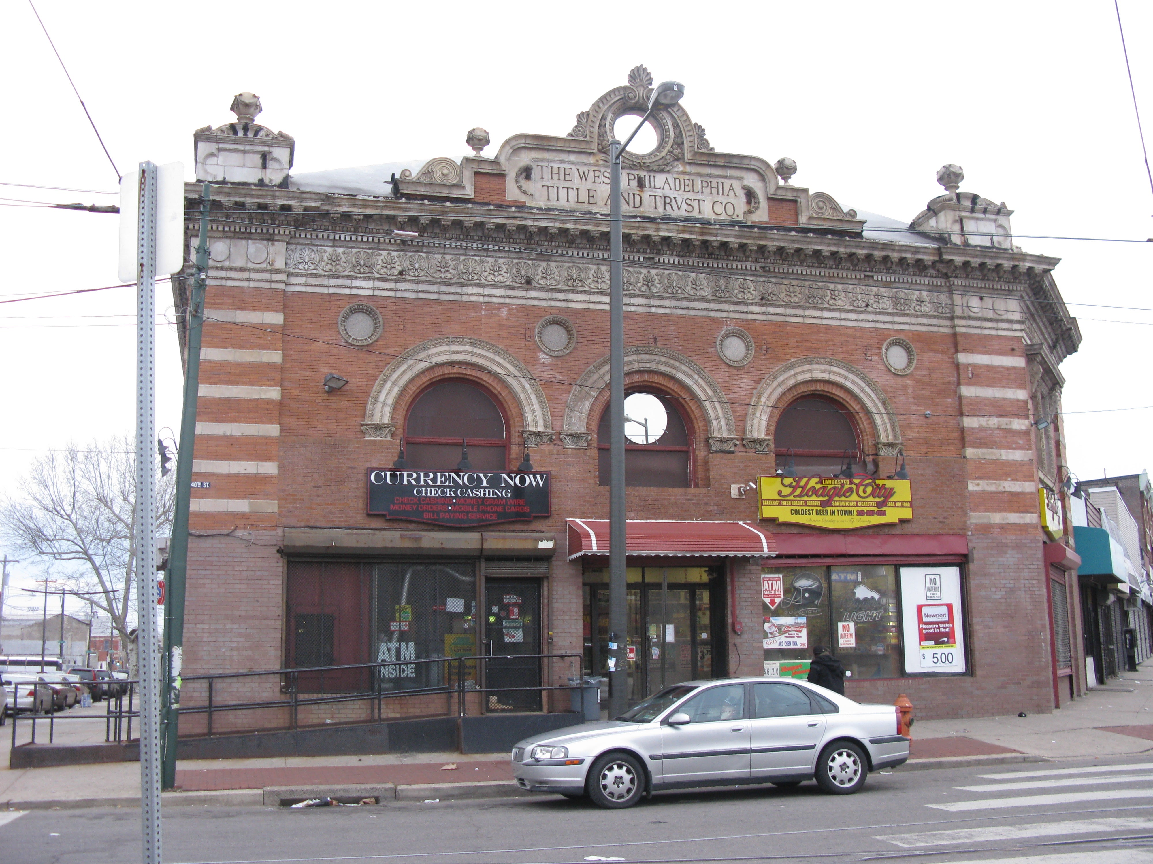 West Philadelphia Title and Trust Building, 4000 Lancaster Ave.