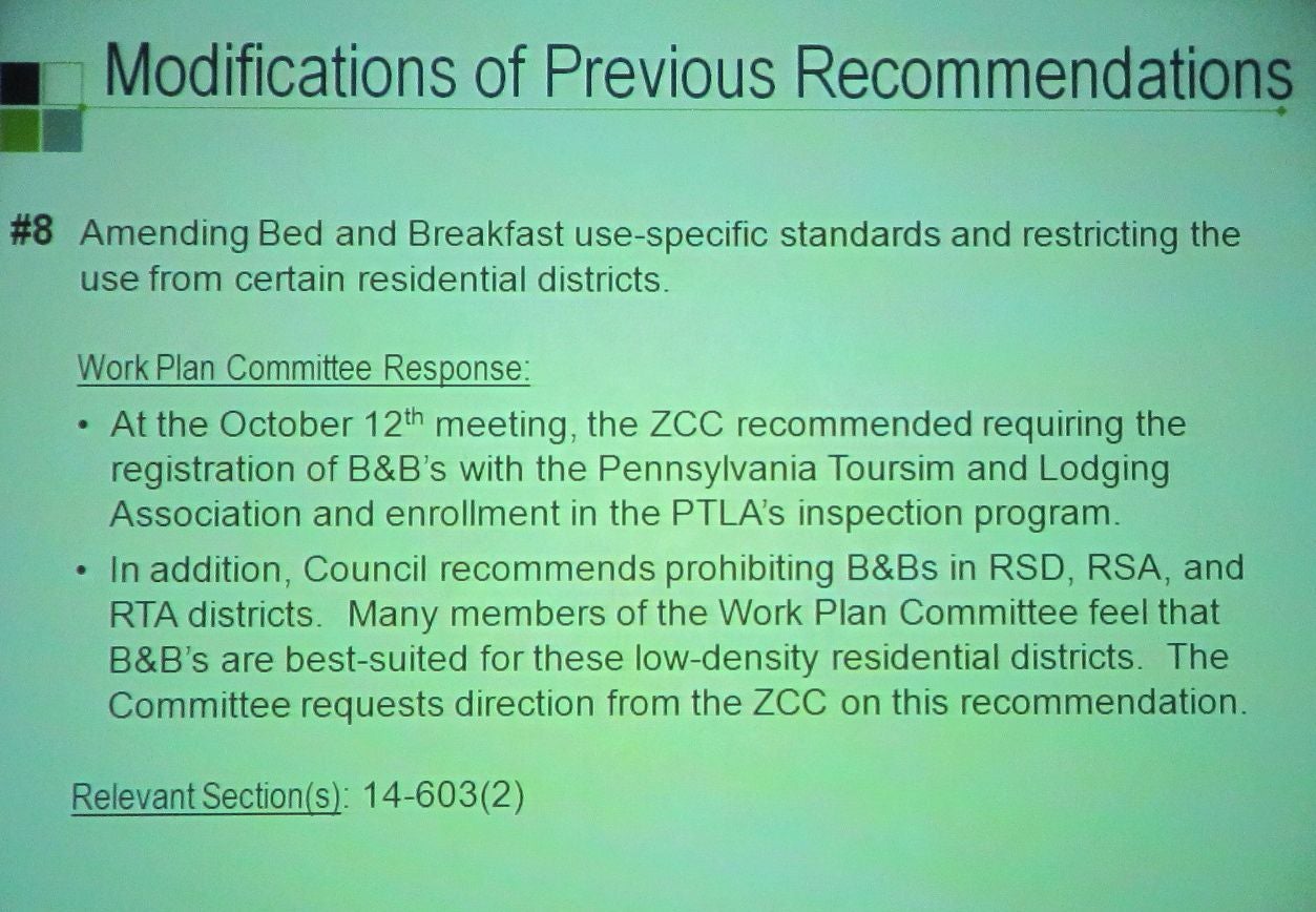 Zoning Code Commission holds its second-to-last meeting - probably