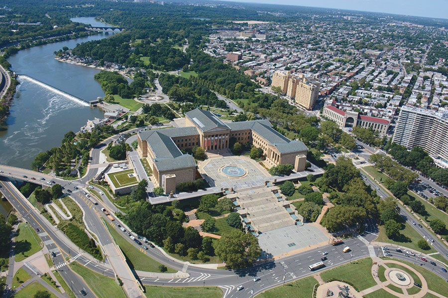 East Terrace Aerial Rendering | (c) Gehry Partners, LLP