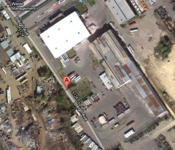 Waste Management plans to add to its Holmesburg facility. Image/Google Maps