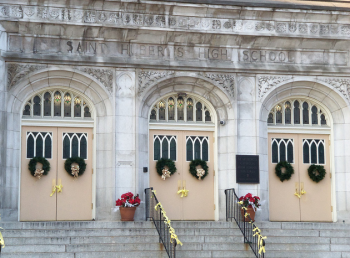 The doors of St. Hubert's and the other 16 Archdiocese of Philadelphia high schools will be open this week for prospective students.               File photo/Shannon McDonald