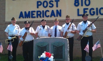 American Legion Post 810 in Bustleton celebrated Memorial Day with a tribute to all those who've served their country, be they living or dead. Photo/Laura Robb