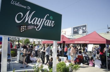 May celebrated its fifth annual May Fair on a sunny May Saturday along Frankford Avenue. Photo/Richard Kauffman