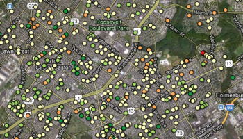 A sampling of projected property tax rate changes in Northeast Philadelphia, based on data complied by PPIIN.