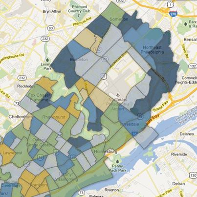 Map image/Philadelphia Public Interest Information Network