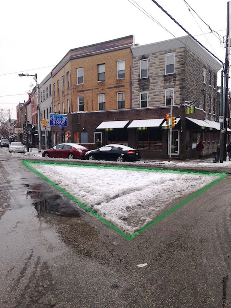 12th and E. Passyunk sneckdown