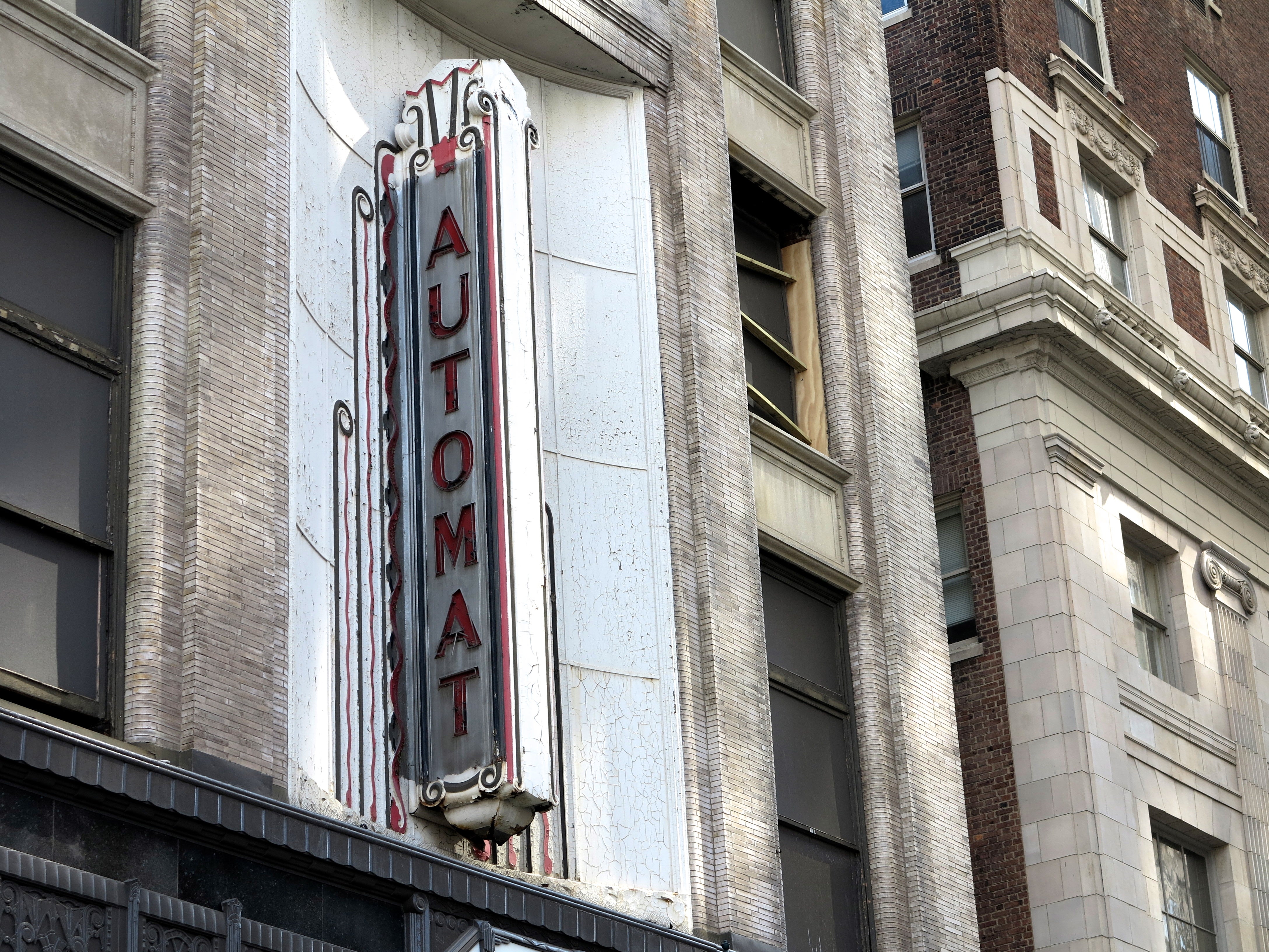 Automat sign, 818 Chestnut Street