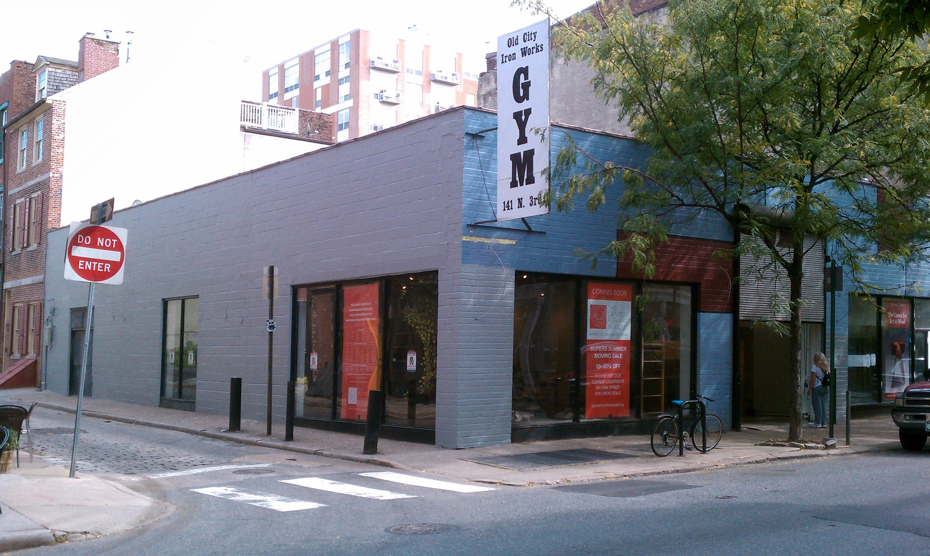 BEFORE: The Center for Art in Wood, North 3rd Street