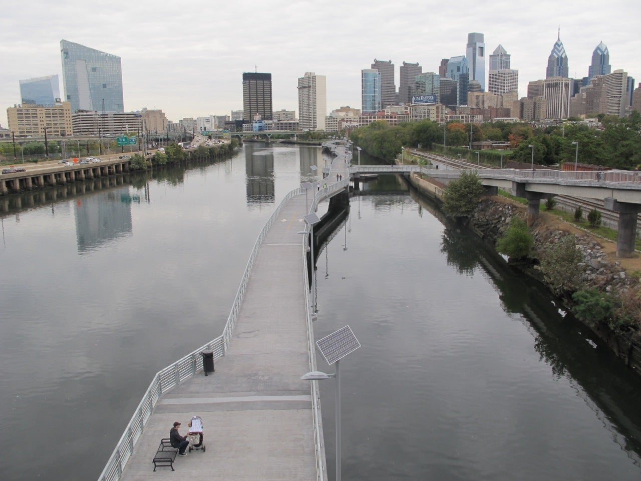 Boardwalk on the Schuylkill