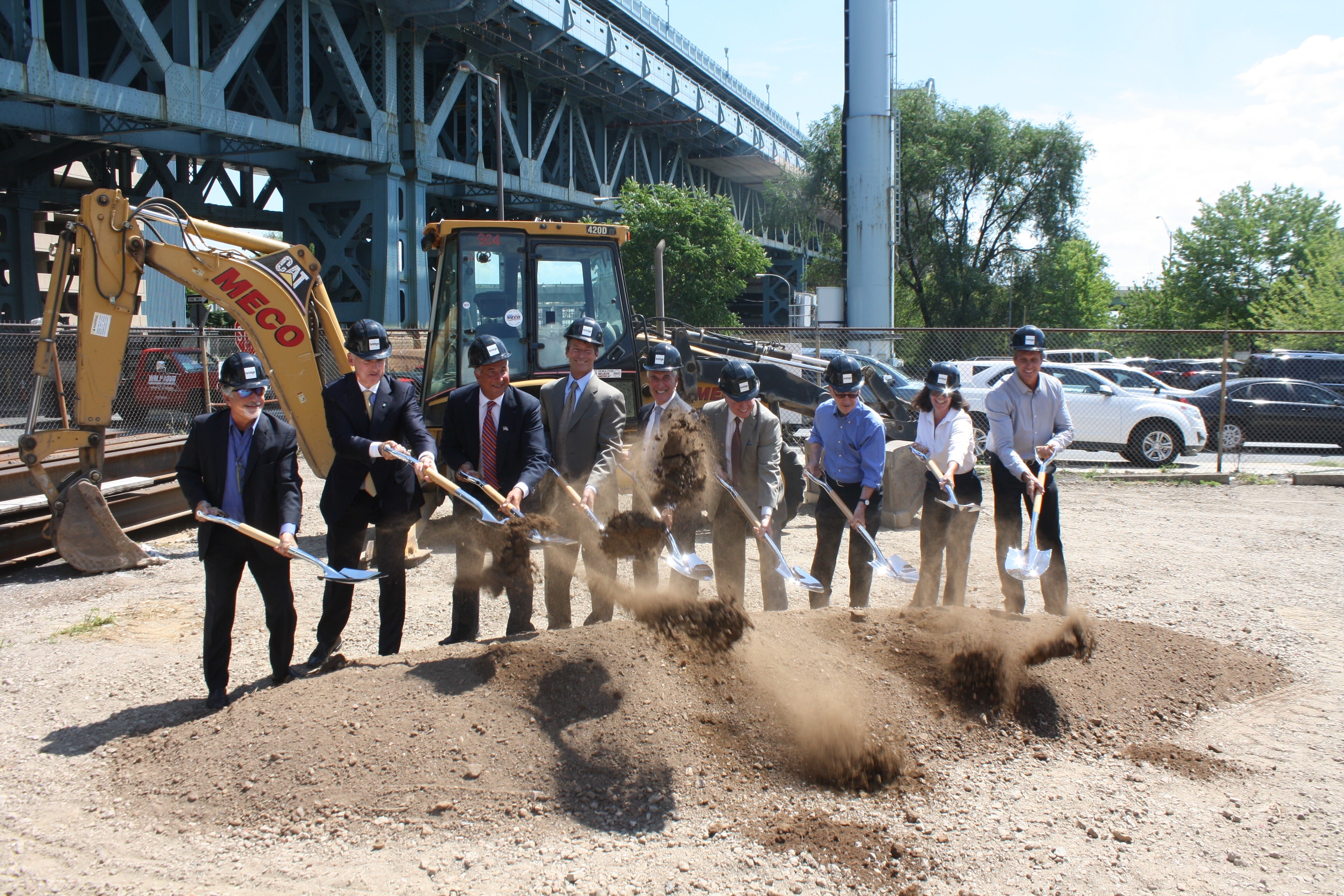 Bridge at 205 Race Groundbreaking