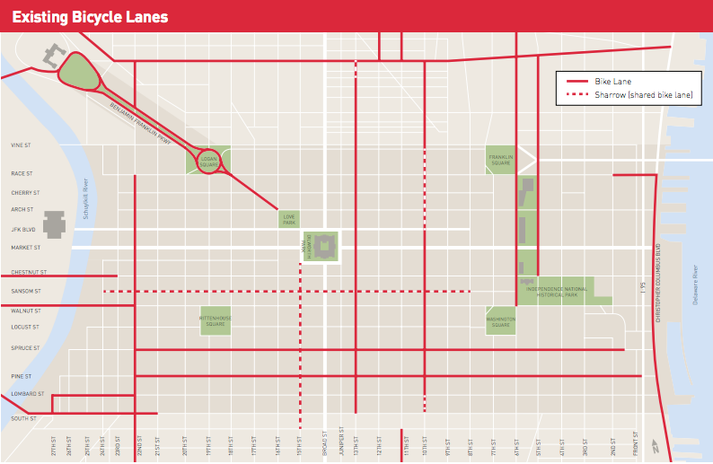 Center City Bike Lanes