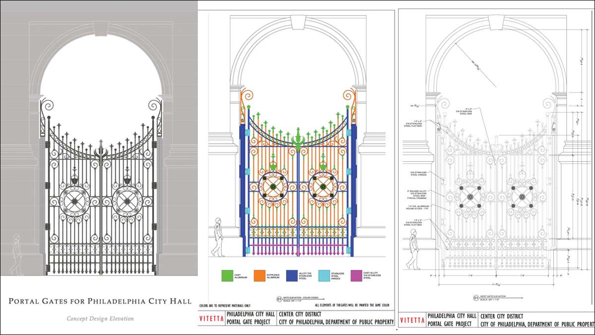 city hall gates