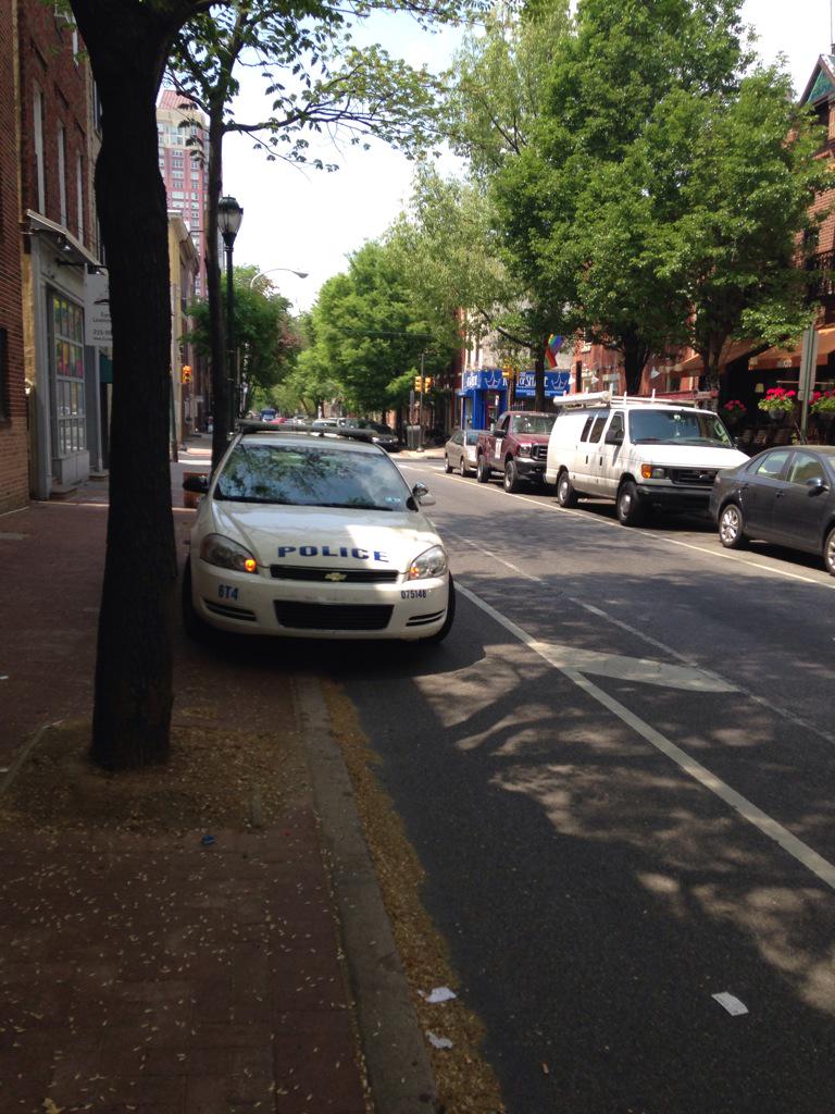 Cops in Bike Lanes