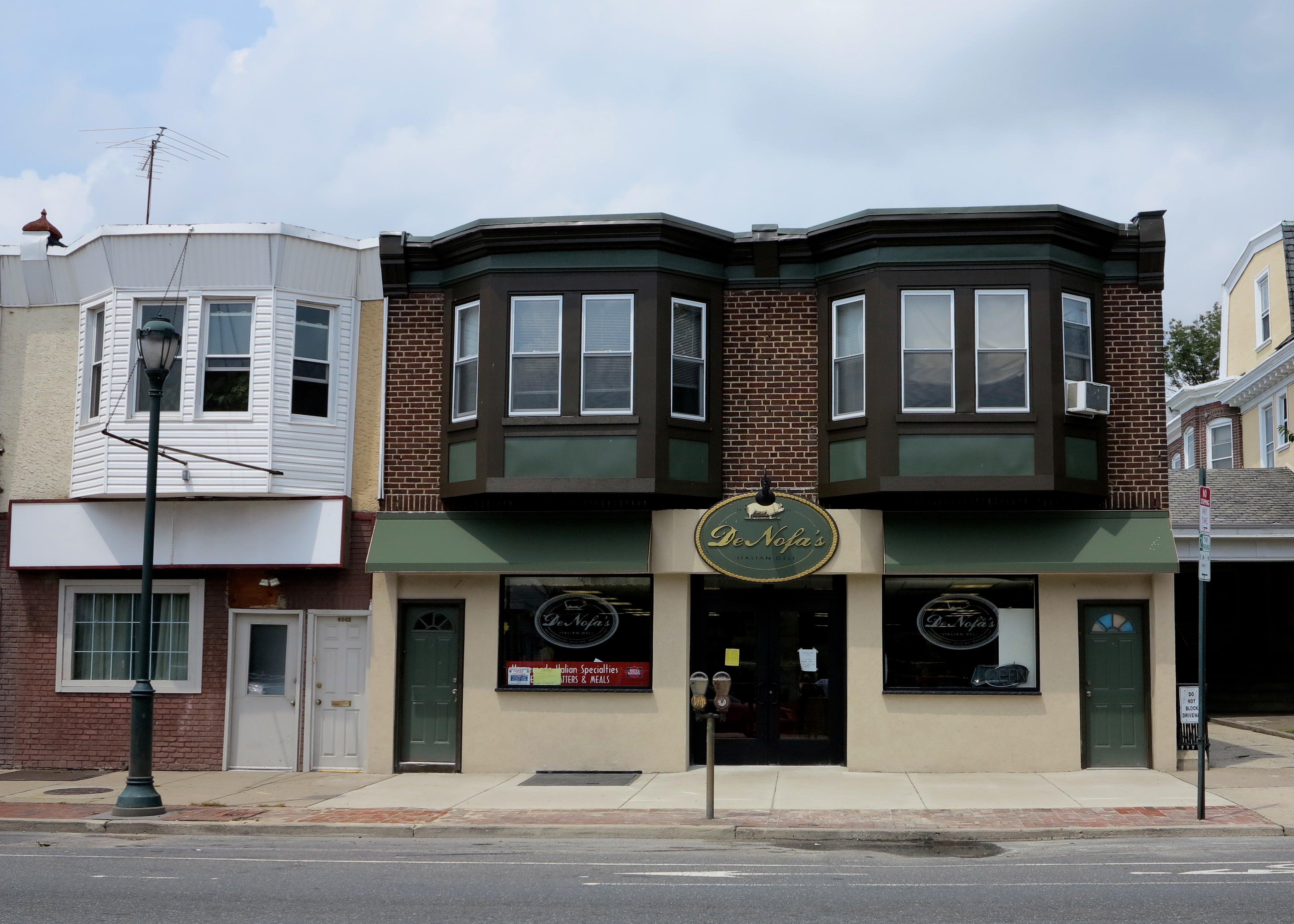 DeNofa's Deli after facade improvements