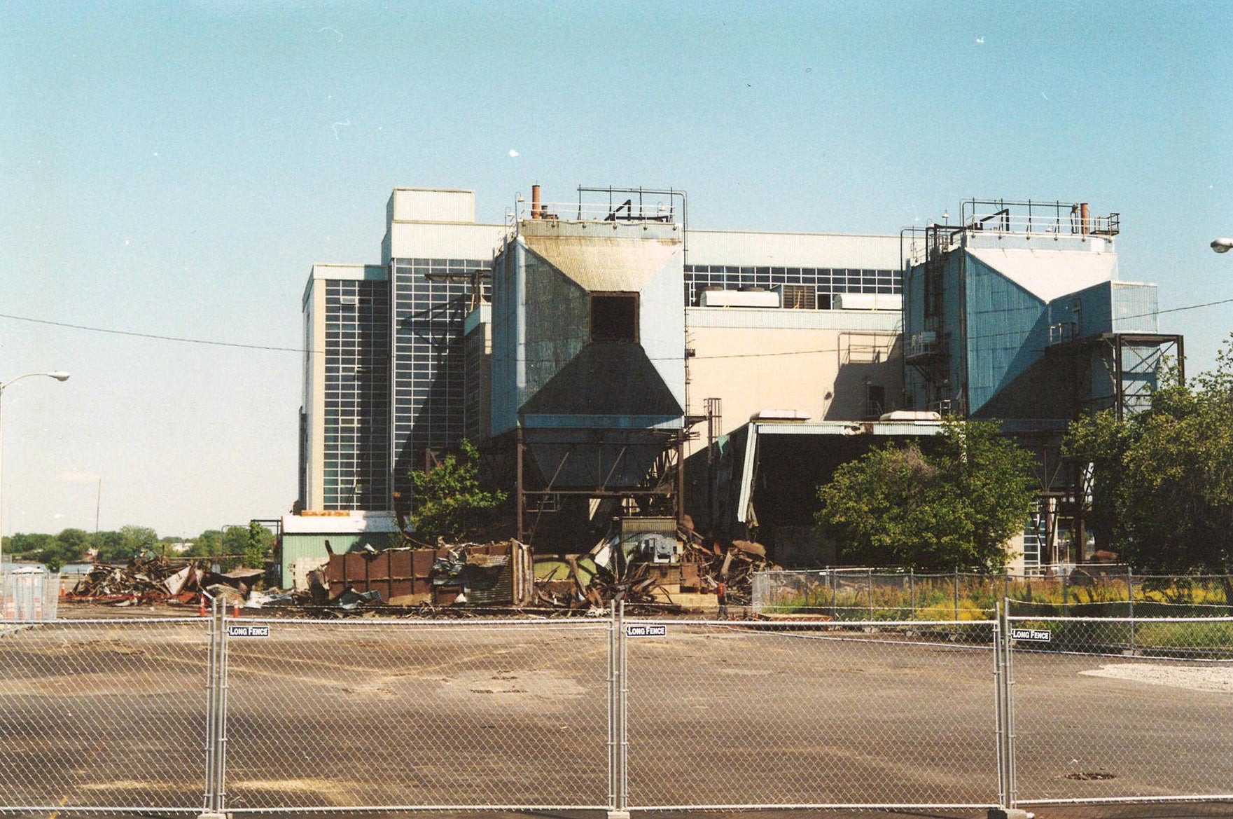 Former city incinerator on Festival Pier site, courtesy of DRWC