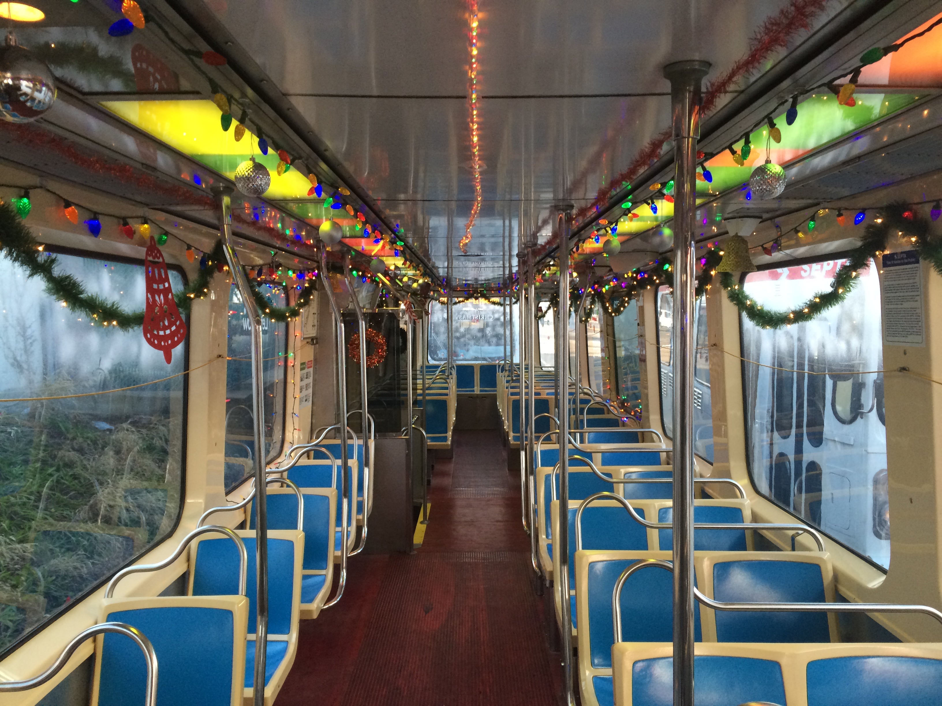 jolly trolley interior