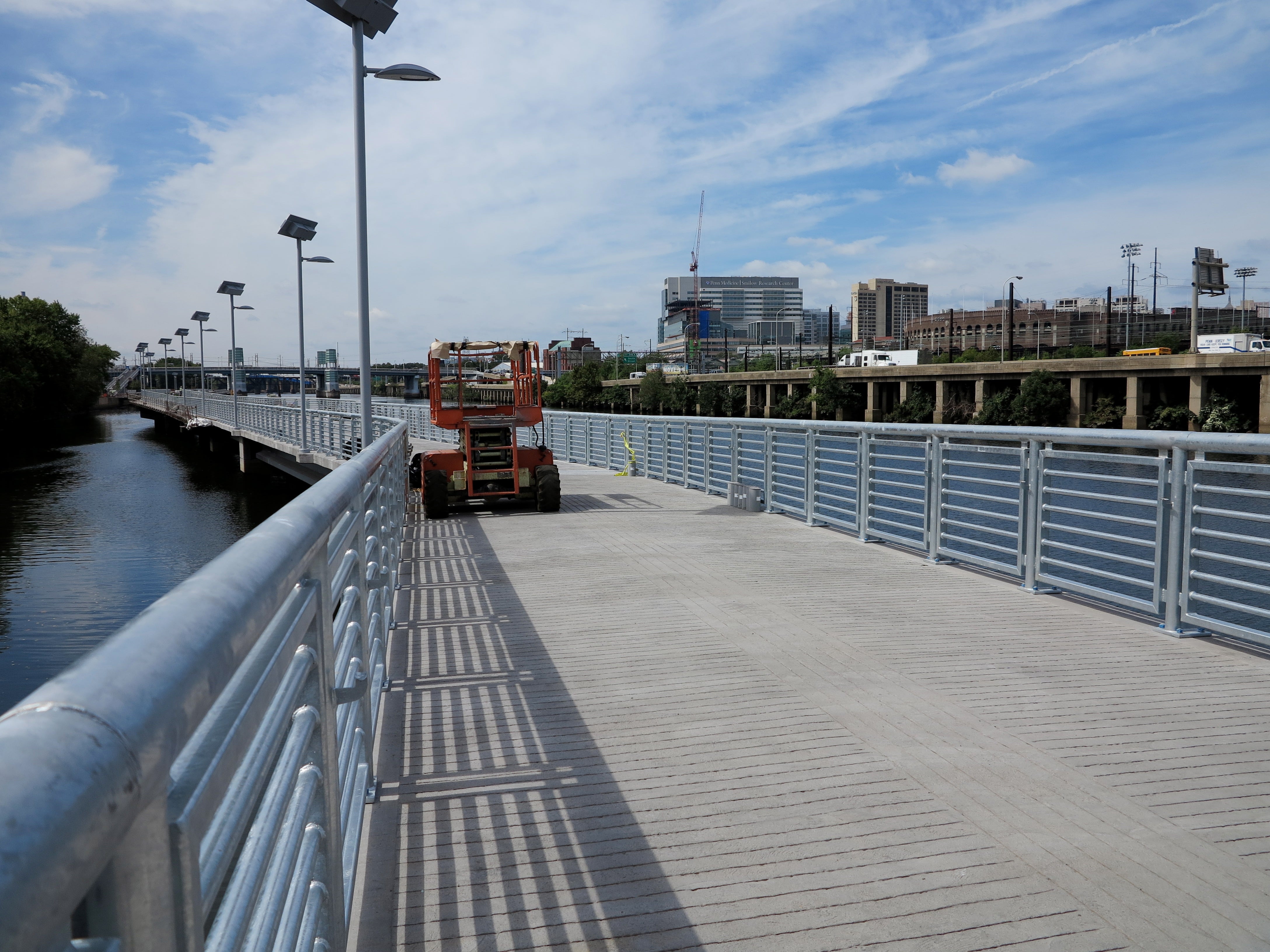 Looking south from the boardwalk