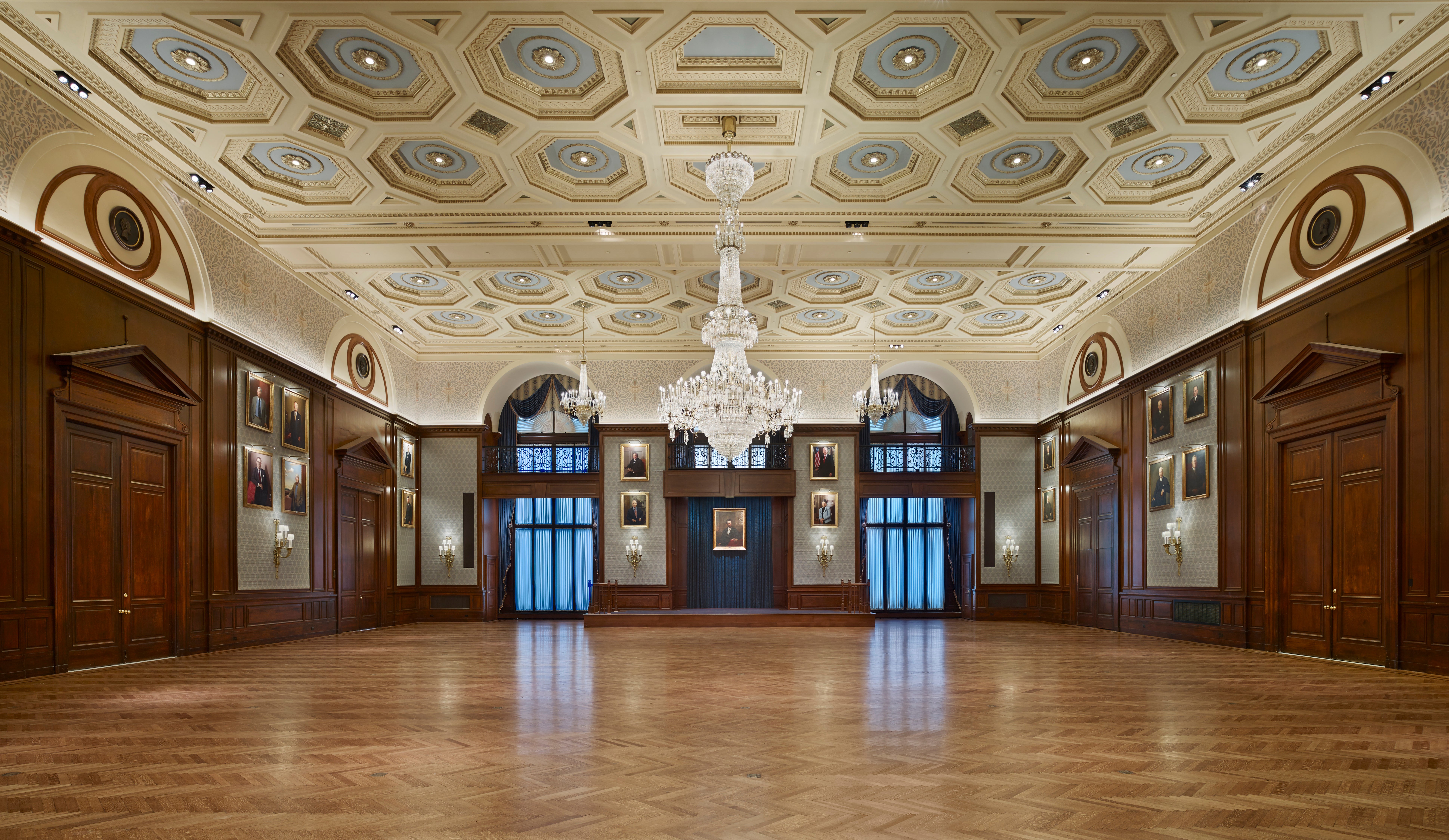 New ceiling Lincoln Hall