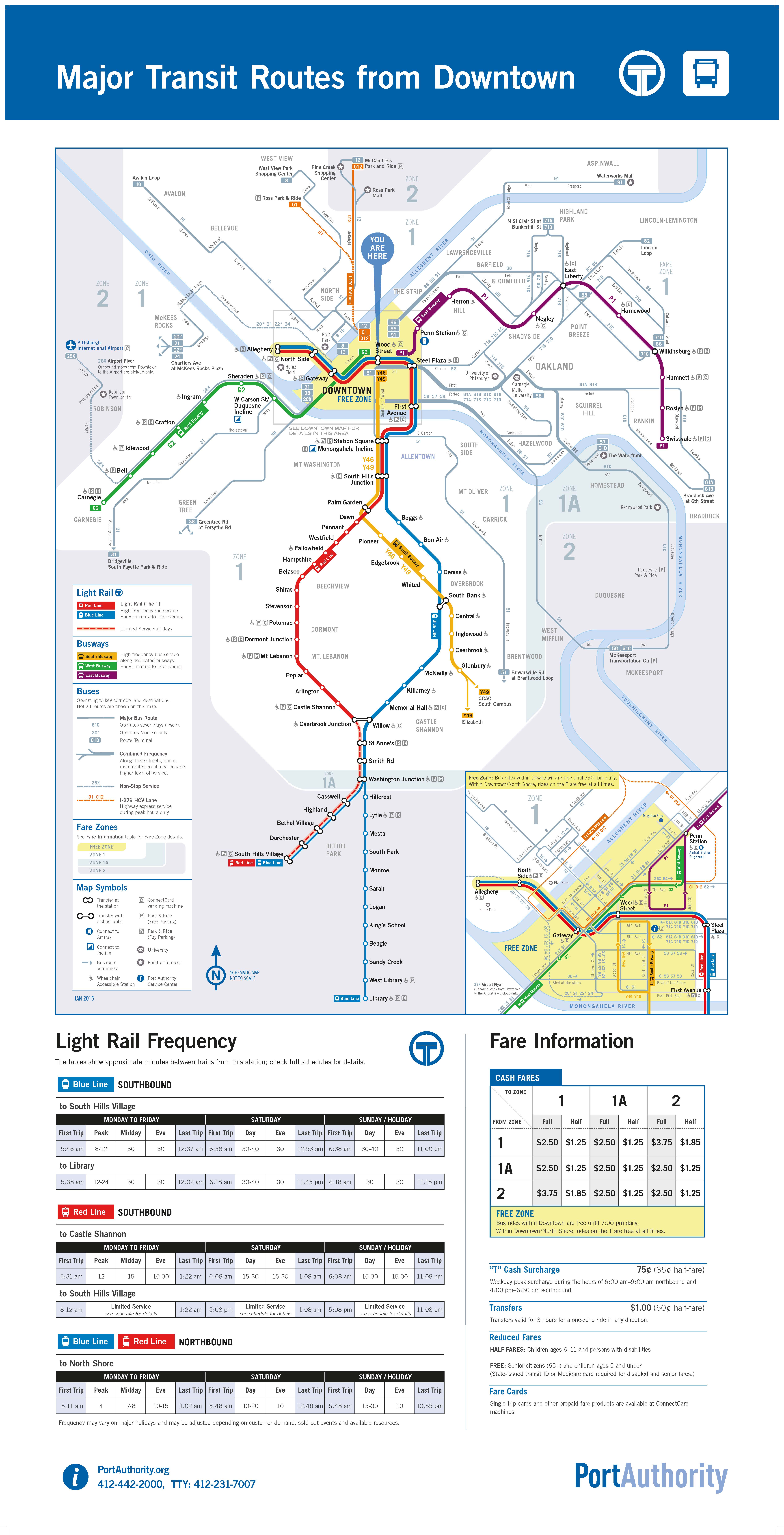 Port Authority Bus Map Pittsburgh's New Bus Maps Show Transit Agencies A Way Forward - Whyy