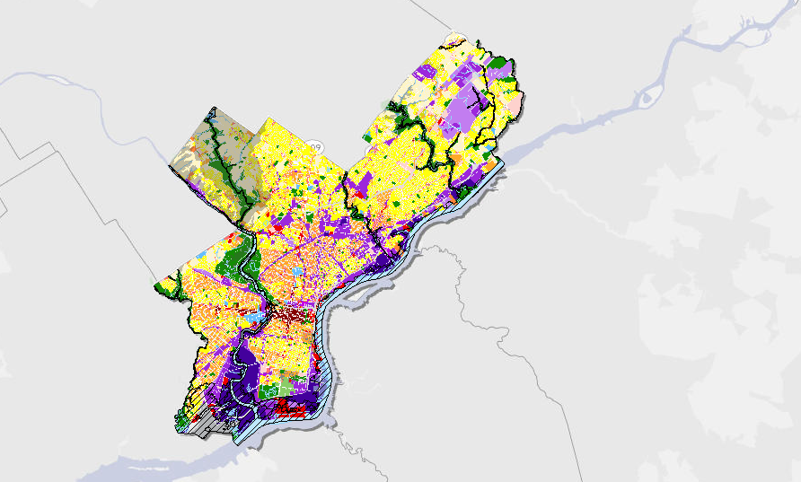 philadelphia zoning map