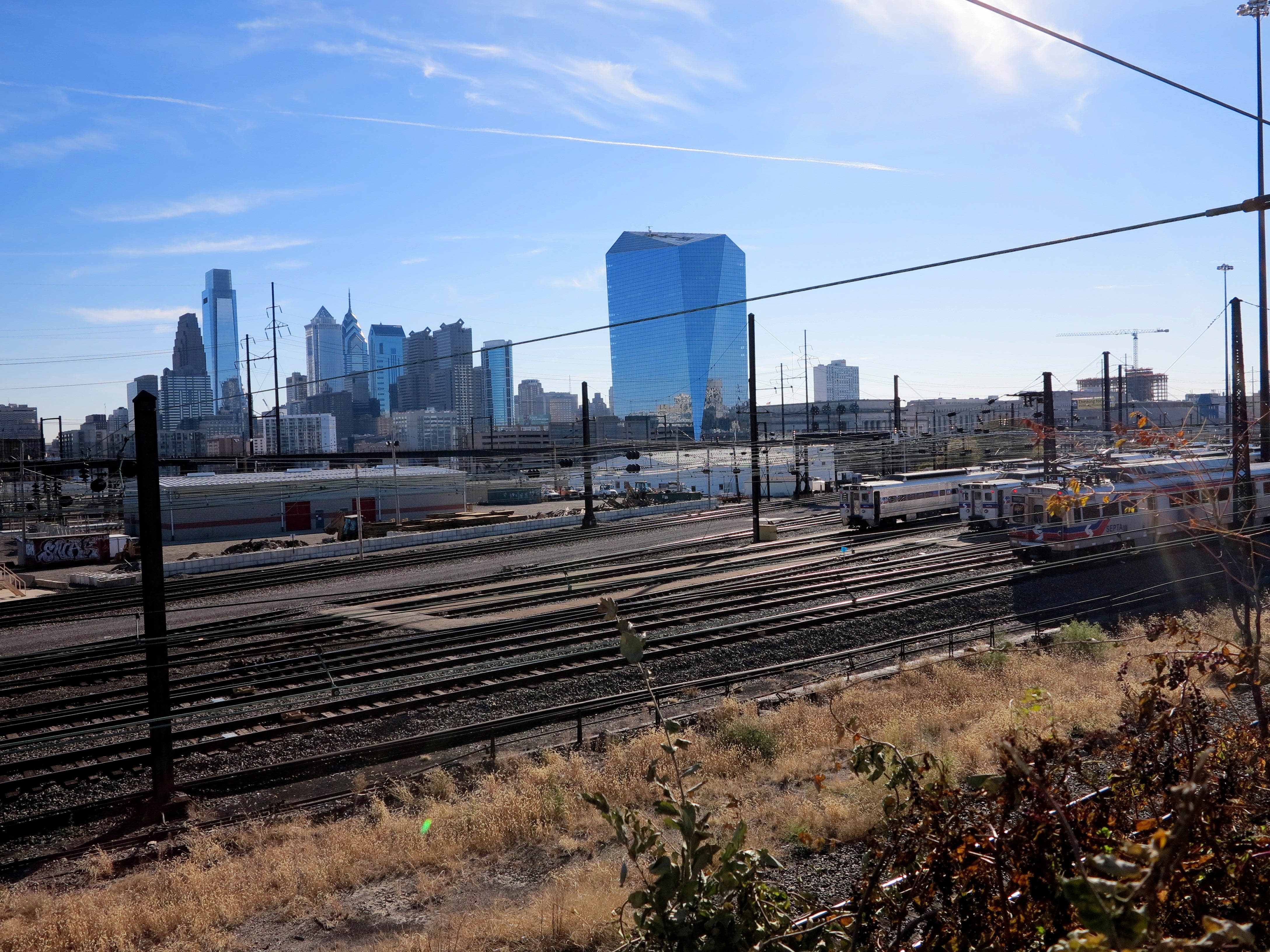 Rail yards from Drexel Park