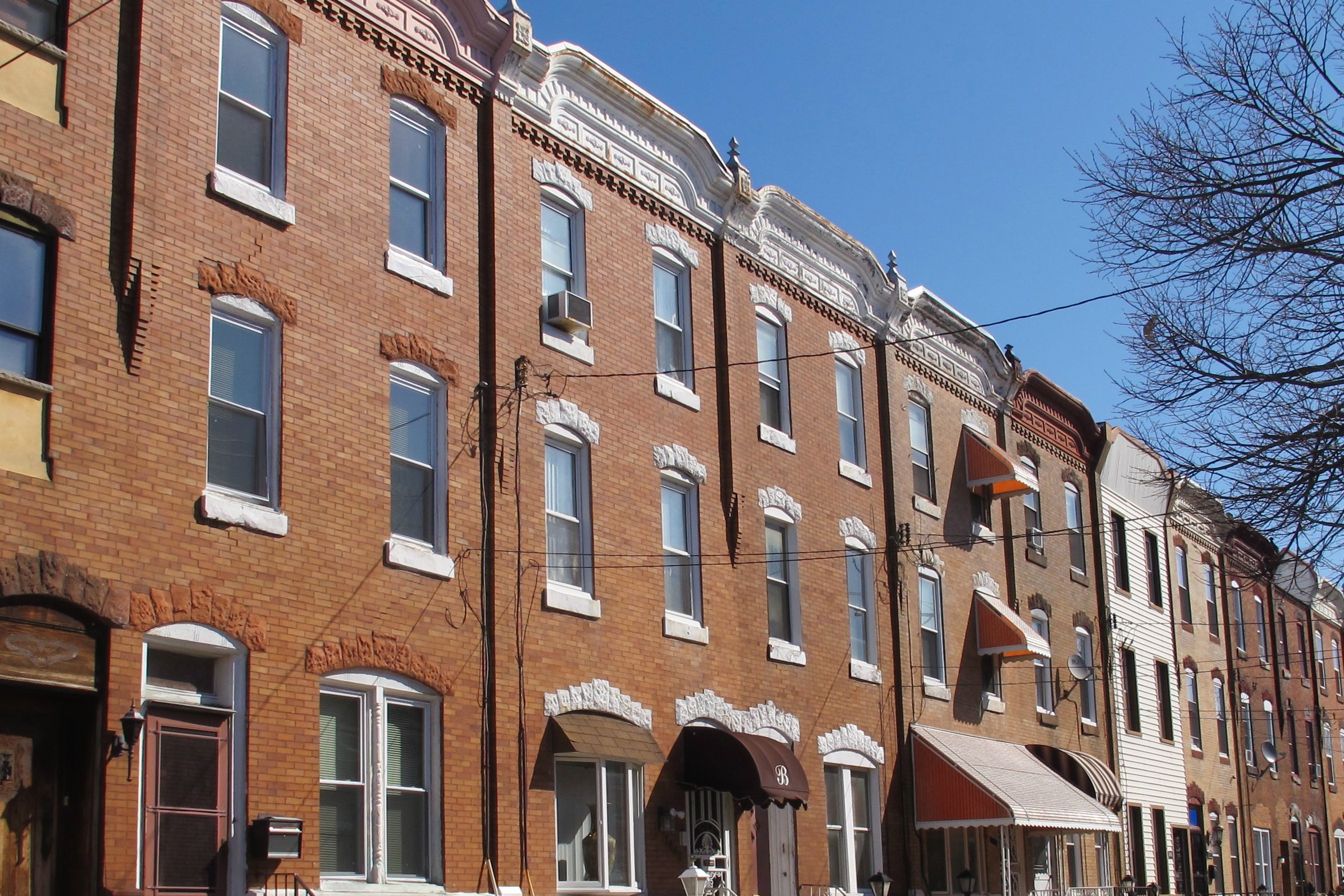 Rowhouses in Point Breeze