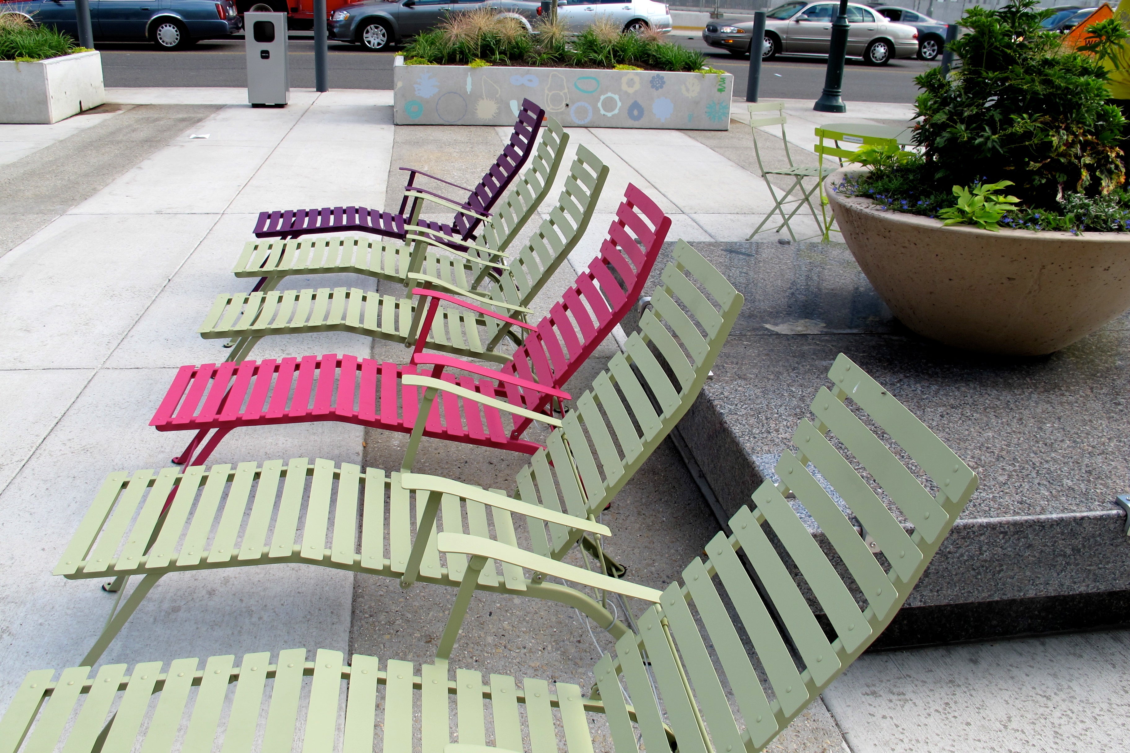The Porch lounge chairs