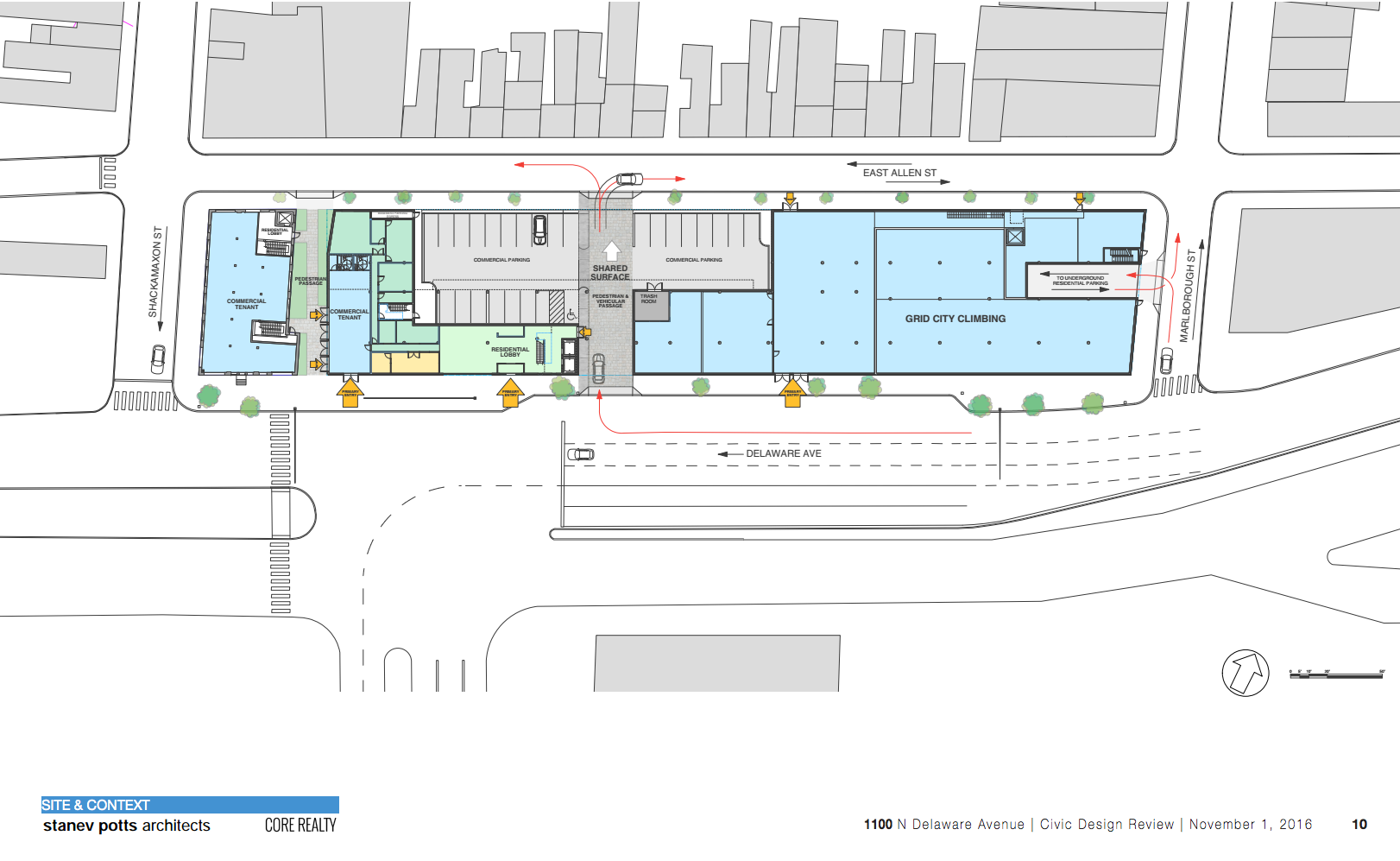 1100 N. Delaware Ave: site + context | Stanev Potts Architects, Nov. 2016 CDR presentation