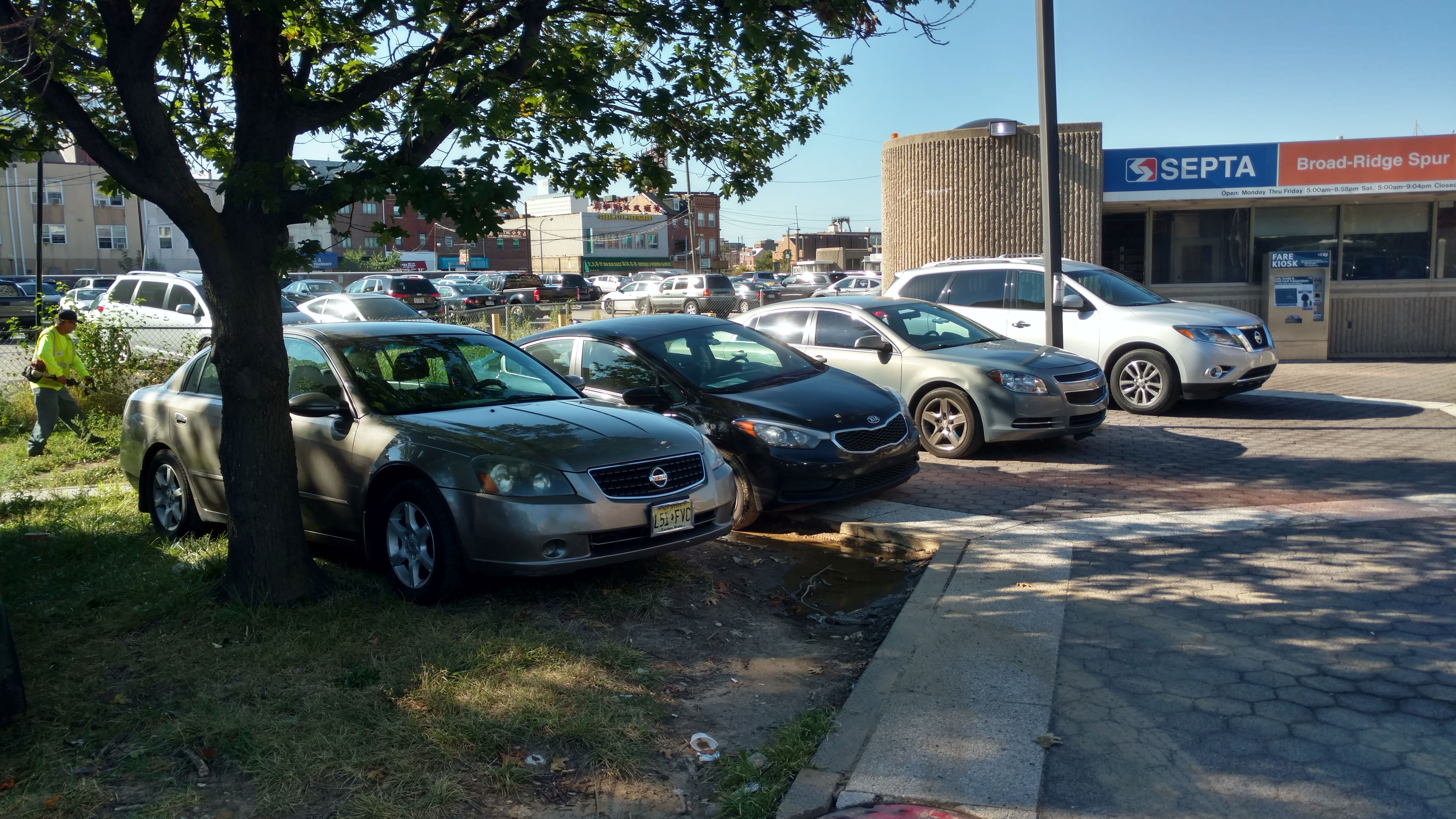 Chinatown parking lot