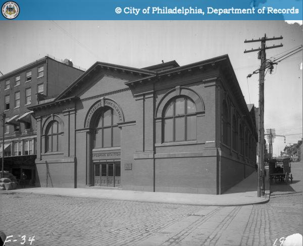 High Pressure Pumping Station,1909. Department of Records.