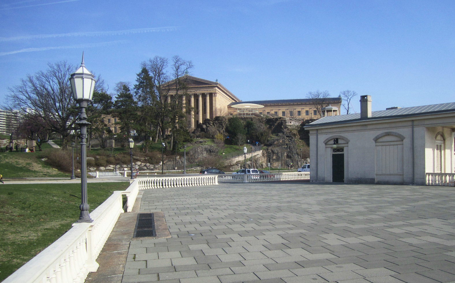 Illustration of proposed Skyspace at Philadelphia Museum of Art | KSK