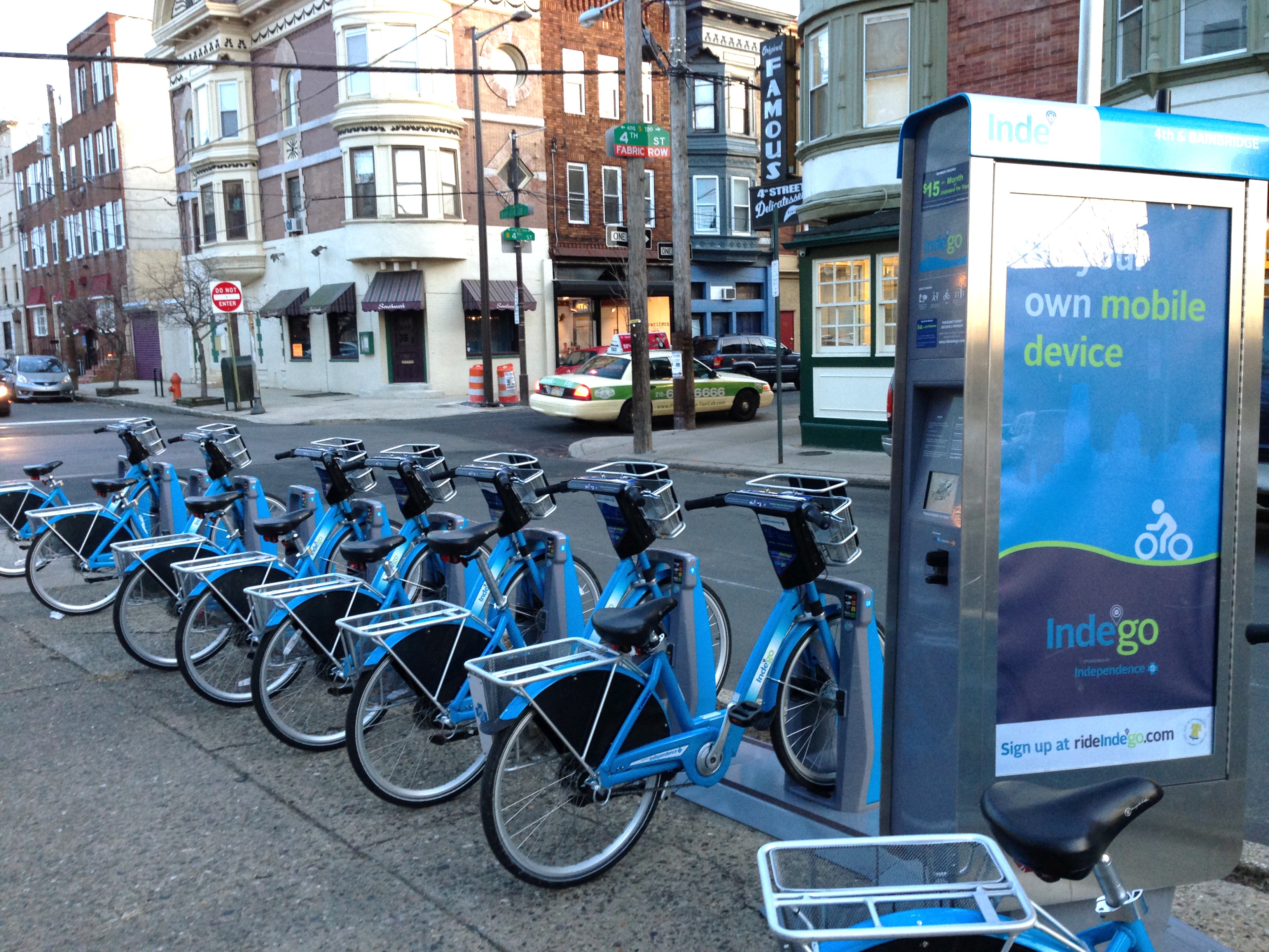 indego bike stations