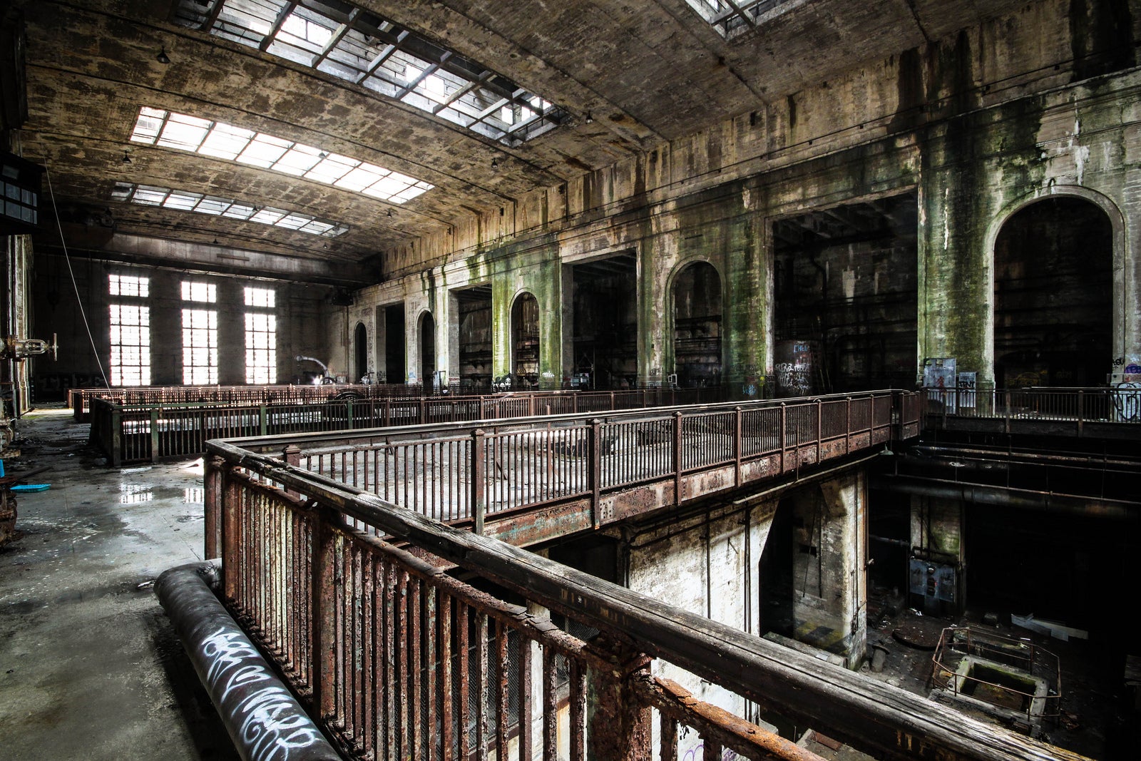 Inside Delaware Generating Station, 2013 | Jeremy Marshall