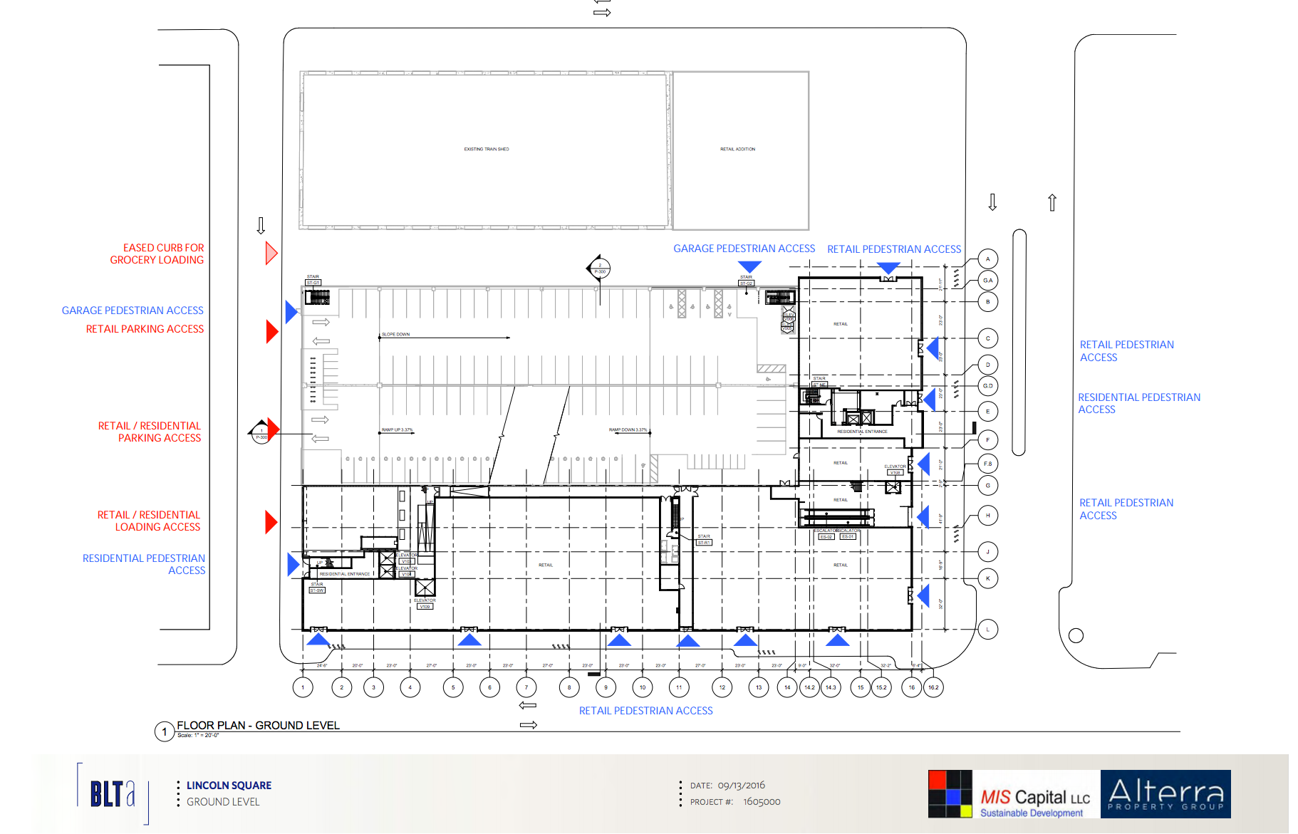 Lincoln Square: site plan | BLTArchitects, Nov. 2016 CDR presentation