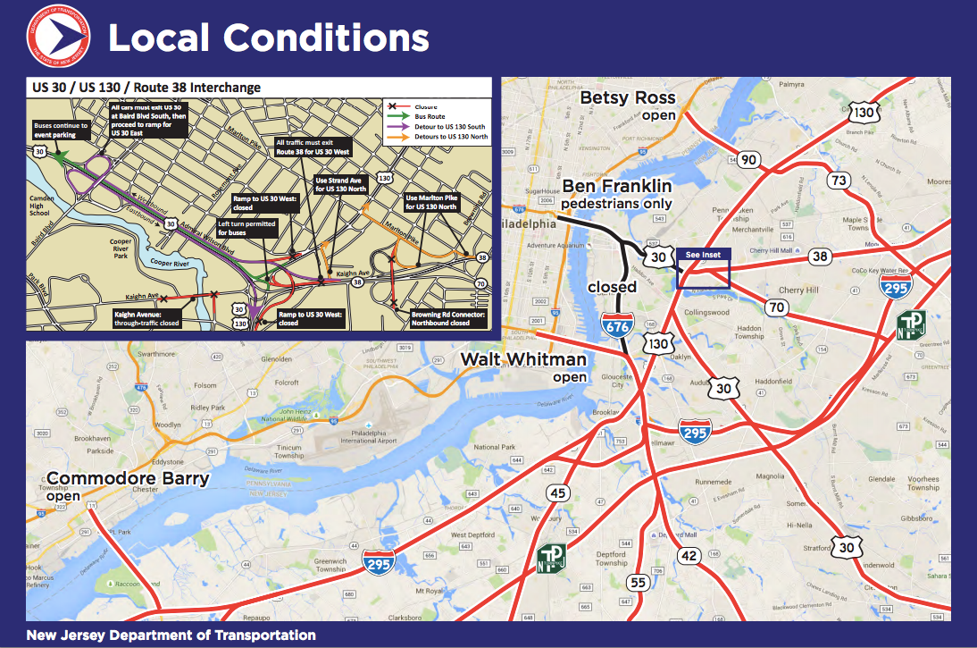 Local Road Conditions, likely traffic impacts