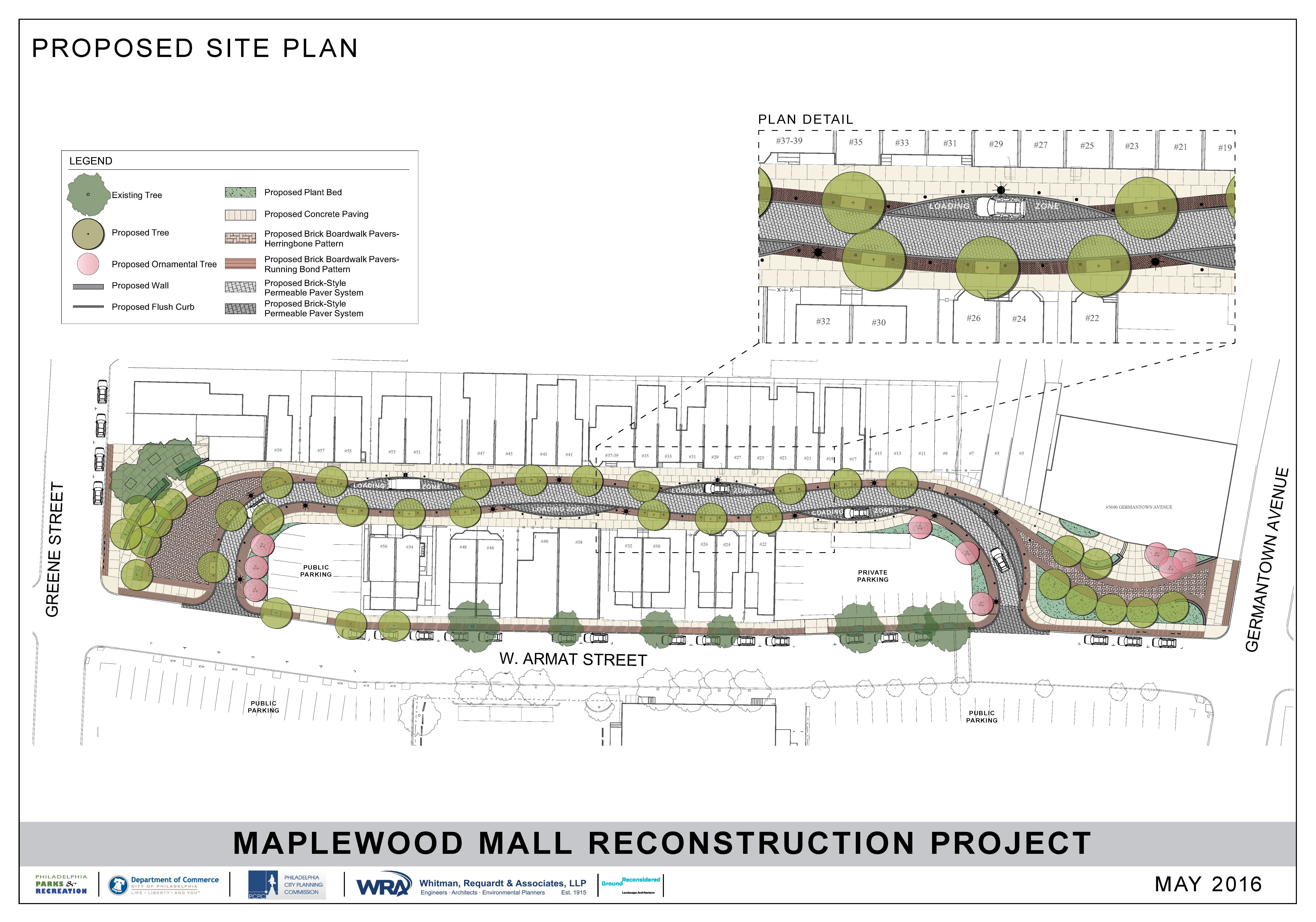 Maplewood Mall proposed reconstruction plan | WRA and Ground Reconsidered