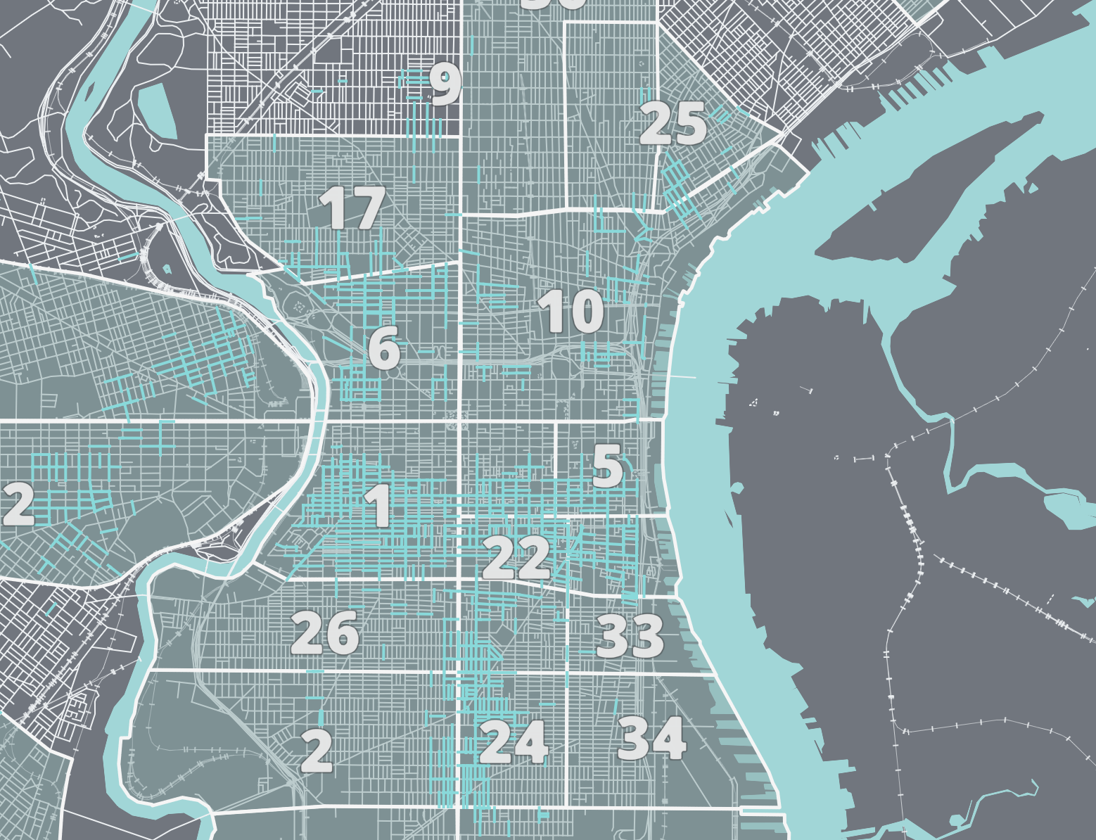 Parking permit districts and permit blocks | Parkadelphia