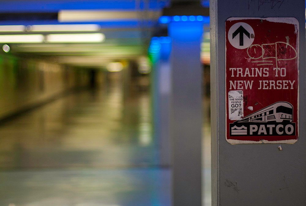 PATCO trains to New Jersey, Photo by Phillytrax