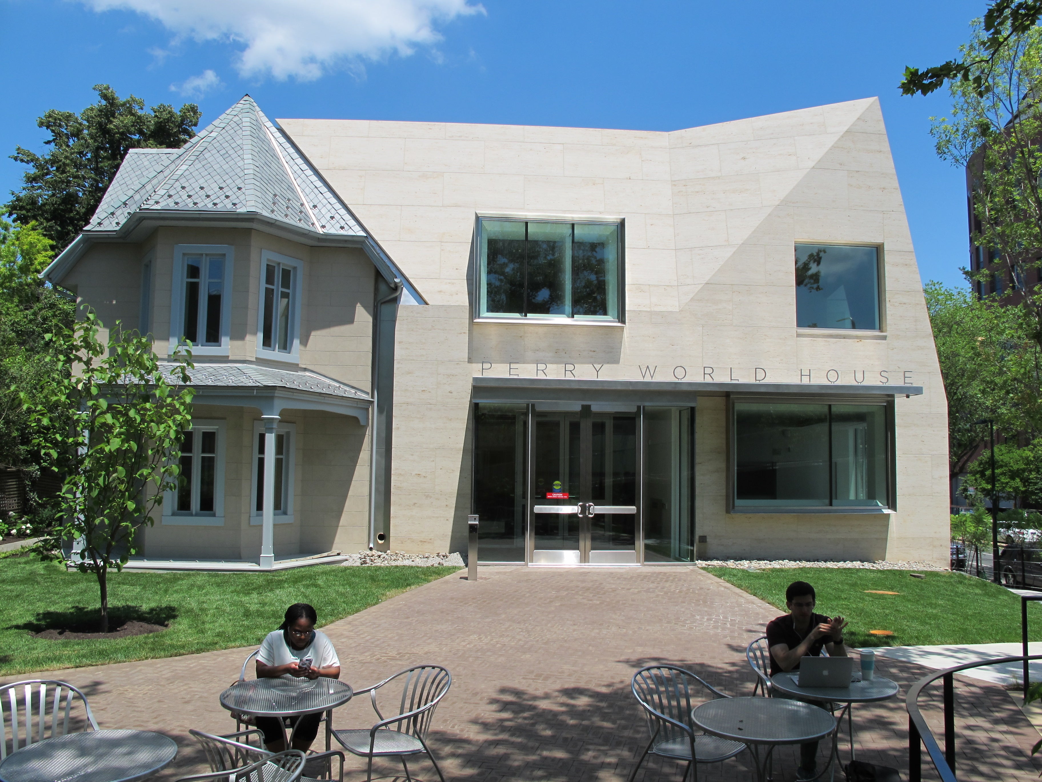 Perry World House, from Locust Walk, June 2016