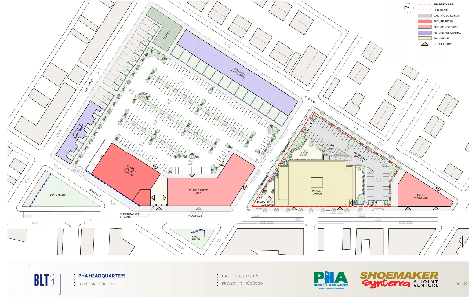 PHA Headquarters: site plan | BLTa, CDR presentation, Oct. 2016