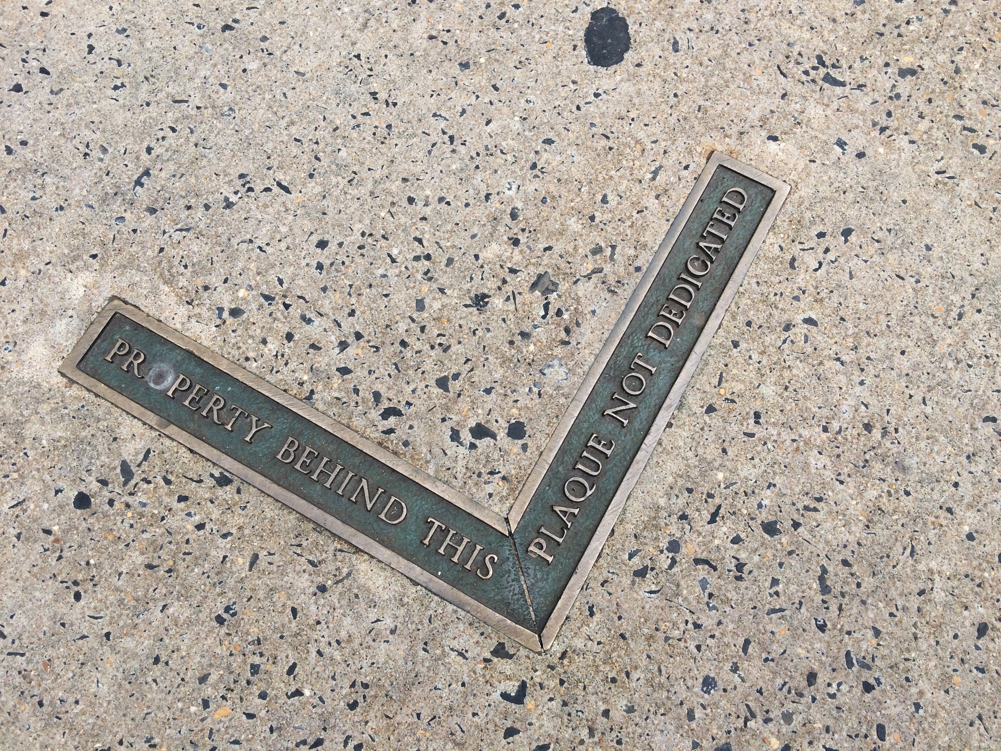 Plaque in Circulation: Deciphering Philadelphia's Sidewalk
