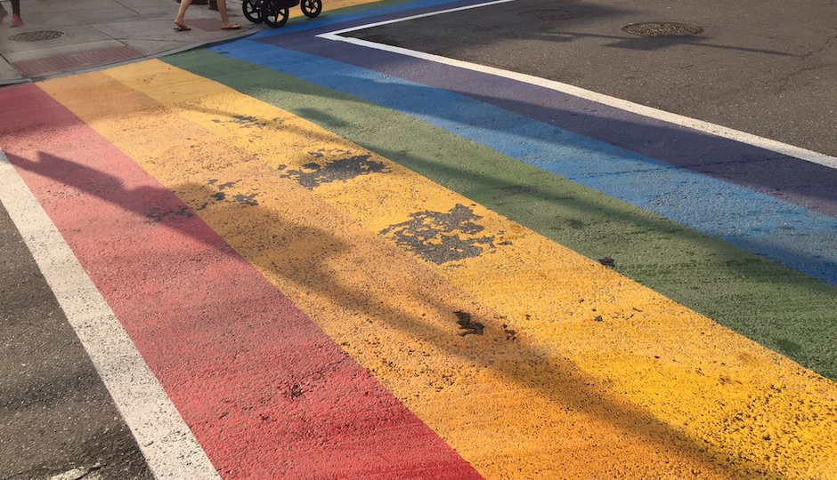 Rainbow Crosswalk