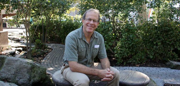 Rick Magder in Sister Cities Park