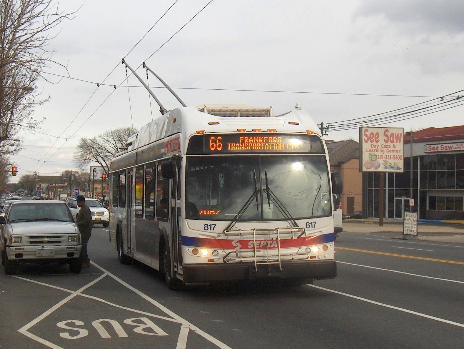 Route 66 Trackless Trolley