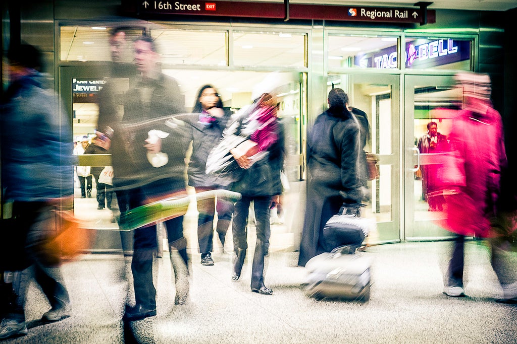 Subway Rush Hour | Theresa Stigale