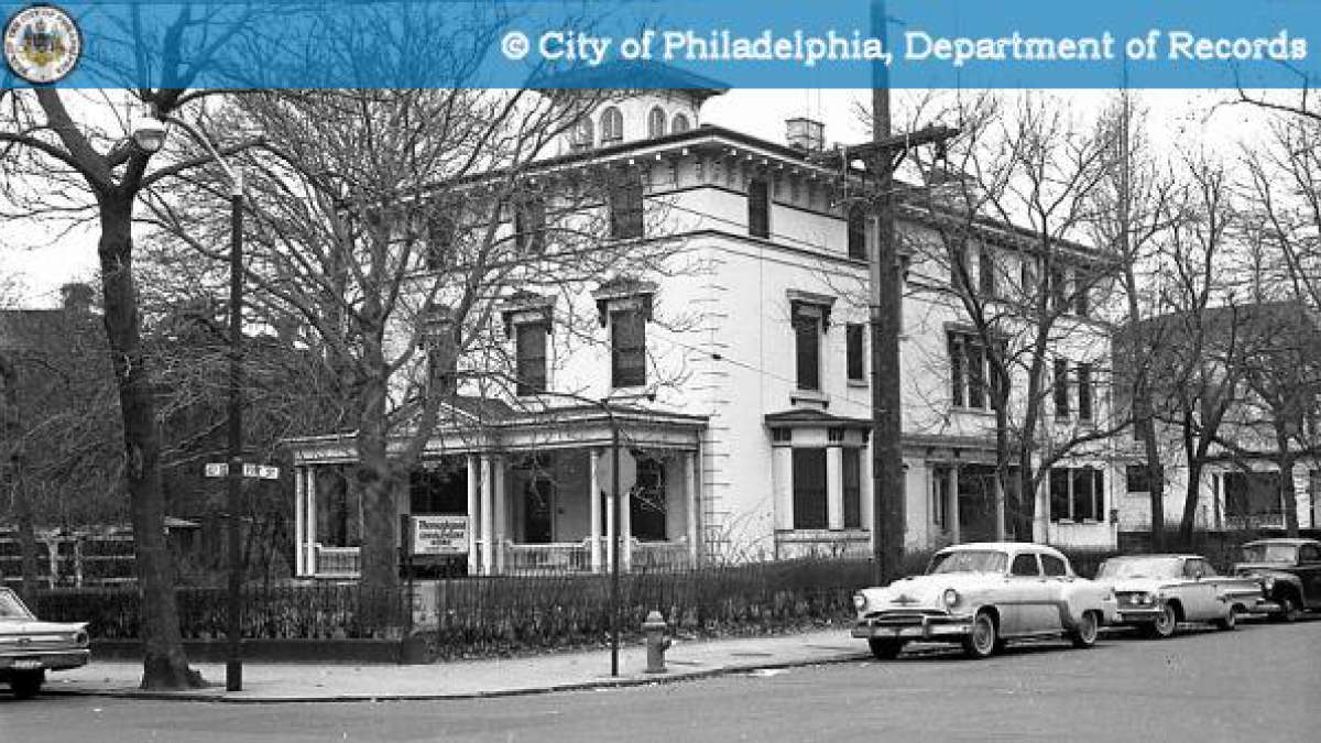 The house at 400 S. 40th St. was built as a private residence in the 1850s. (Credit: City of Philadelphia)