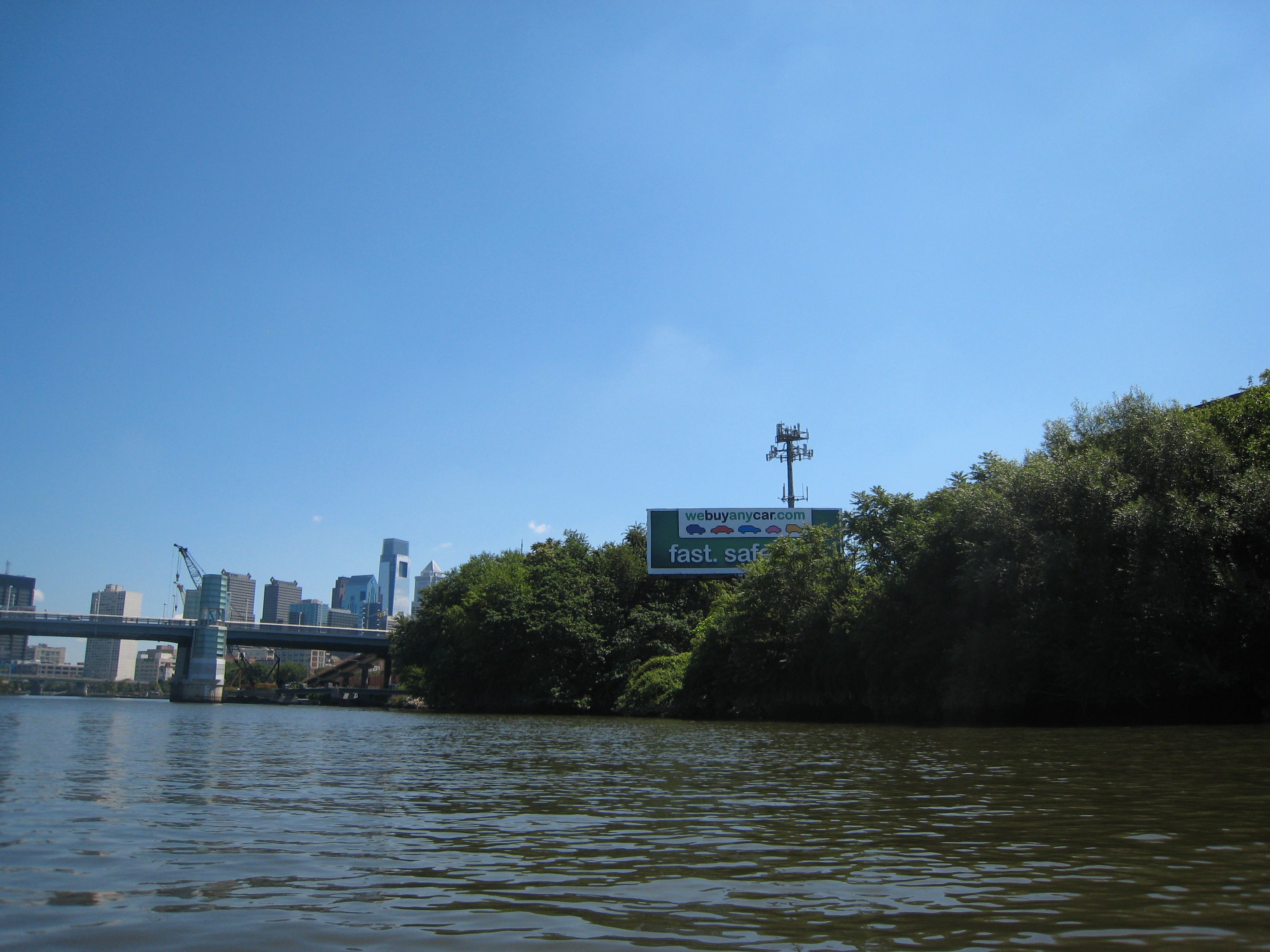 The next segment of the Schuylkill River Trail will run between freight rail tracks and the water's edge from South to Christian streets.