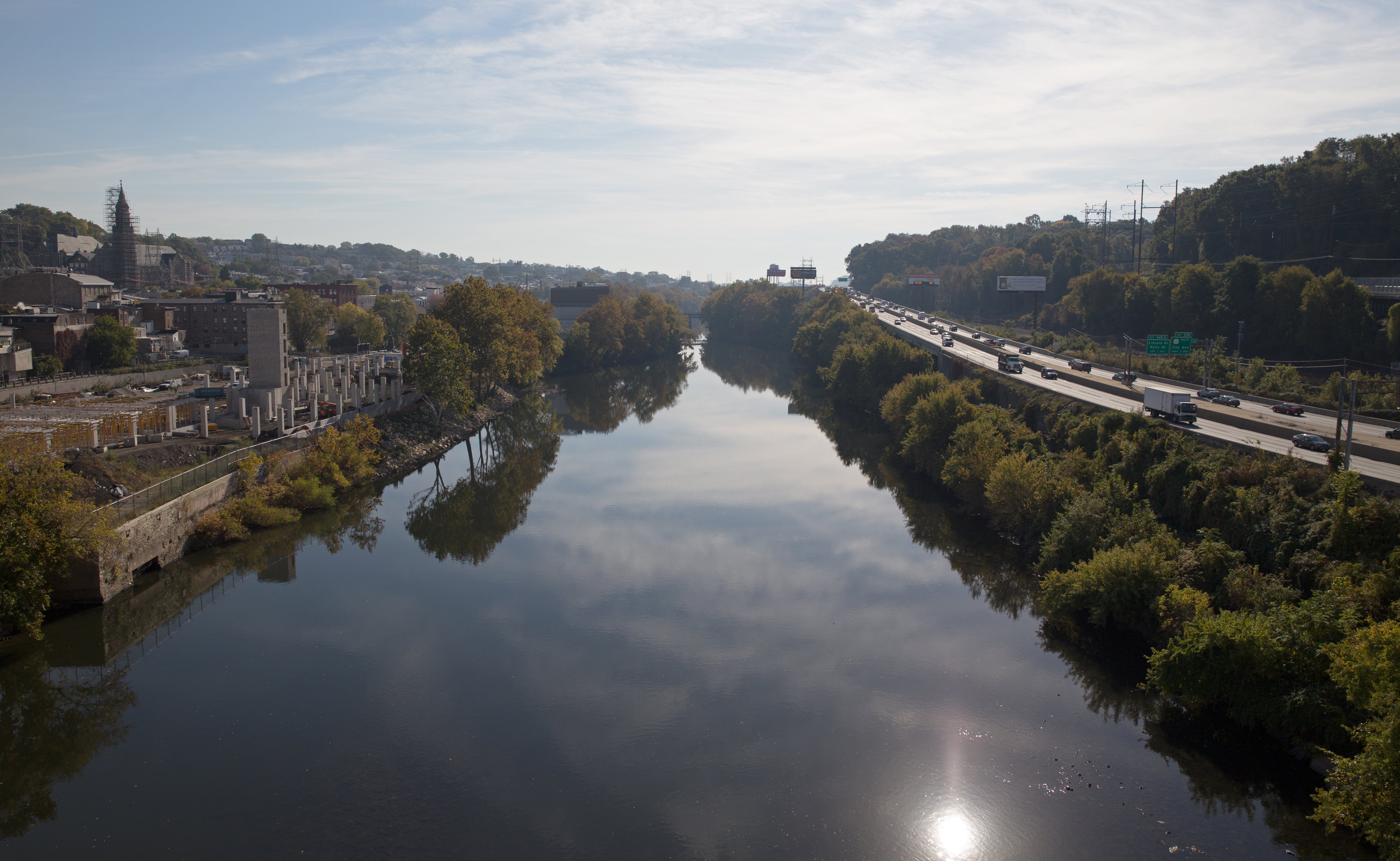 View looking east on the Manayunk Bridge | Lindsay Lazarski/Keystone Crossroads