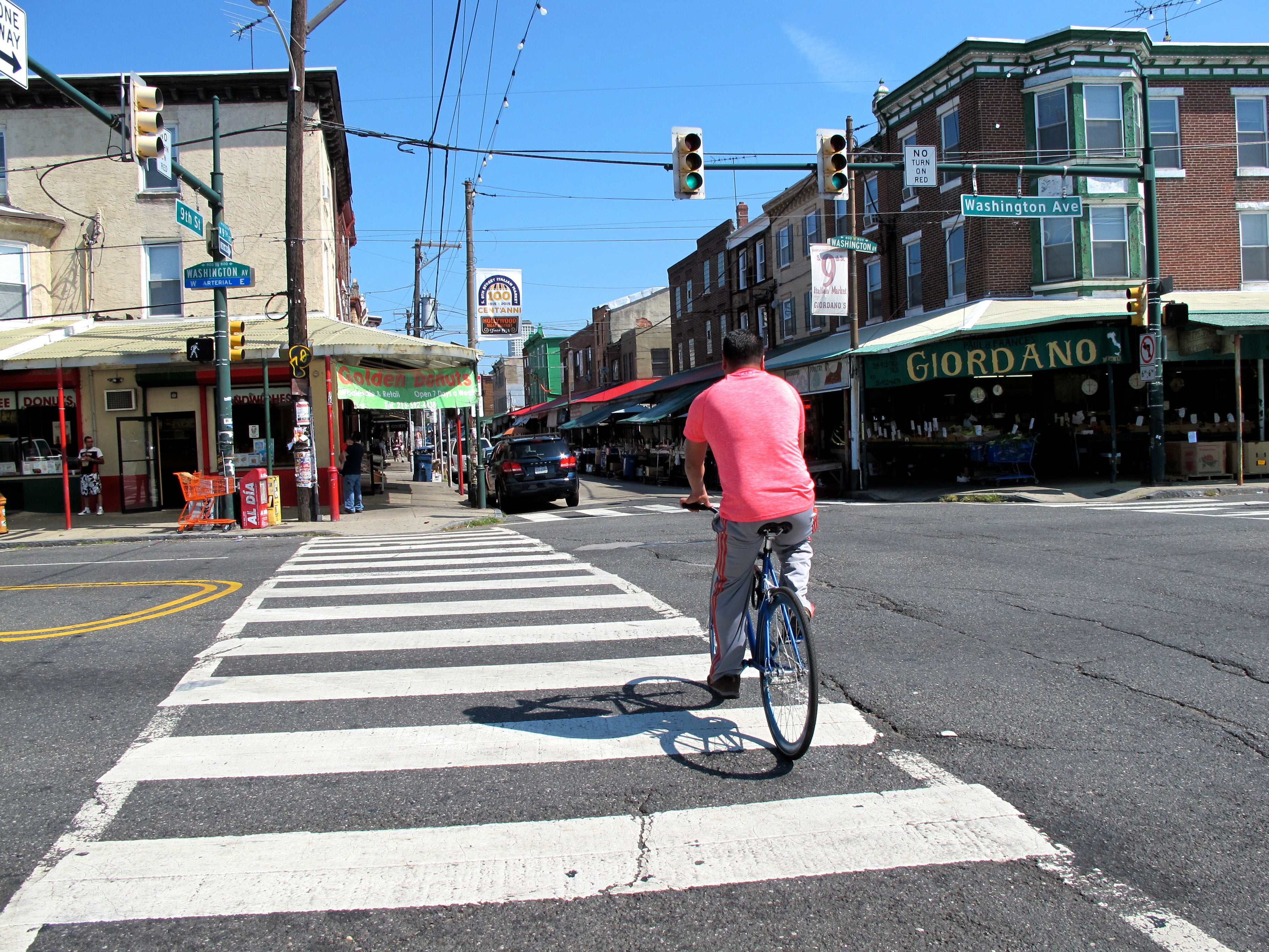 Washington Avenue at 9th, August 2015 